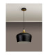 Harpersfield 35cm Pendant 1 x E27 Black/Gold-9