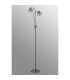 Bayside Floor Lamp 2 Light G9 Antique Brass/Cognac Glass/Clear Crystal-5