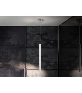 Integrated LED Ceiling Pendant Chrome - 1
