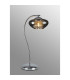 Bayside Crystal Table Lamp 1 Light G9 Polished Chrome & Smoked Glass & Clear Crystal-3