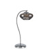 Bayside Crystal Table Lamp 1 Light G9 Polished Chrome & Smoked Glass & Clear Crystal-4