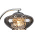 Bayside Crystal Table Lamp 1 Light G9 Polished Chrome & Smoked Glass & Clear Crystal-6