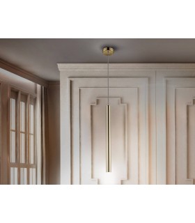 Integrated LED Ceiling Pendant Gold - 1