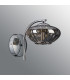 Bayside Wall Lamp 1 Light G9 Polished Chrome/Smoked Glass/Clear Crystal-7