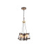 Rego 36cm Pendant 3 Drop 3 Light G9 Brown Oxide/Bronze/Cognac Glass-7