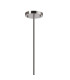 Maspeth 100cm Round Fixed Multi Height Pendant/Semi Flush Double Cut Glass 8 x E14 Satin Nickel/Iridescent-5