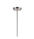 Maspeth 100cm Round Fixed Multi Height Pendant/Semi Flush Double Cut Glass 8 x E14 Satin Nickel/Smoke-5