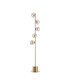 Maspeth Floor Lamp Double Cut Glass 5 x E14 Antique Gold/Cognac-4