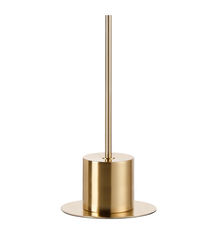 Maspeth Floor Lamp Double Cut Glass 5 x E14 Antique Gold/Cognac-7