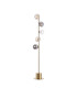 Maspeth Floor Lamp Double Cut Glass 5 x E14 Antique Gold/Cognac/Clear/Smoke-1