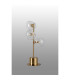 Maspeth Table Lamp Double Cut Glass 3 x E14 Antique Gold/Clear-8