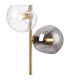 Maspeth Table Lamp Double Cut Glass 3 x E14 Antique Gold/Cognac/Clear/Smoke-6