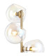 Maspeth Table Lamp Double Cut Glass 3 x E14 Antique Gold/Iridescent-5