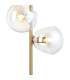 Maspeth Table Lamp Double Cut Glass 3 x E14 Antique Gold/Iridescent-6