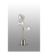 Maspeth Table Lamp Double Cut Glass 3 x E14 Satin Nickel/Iridescent-3
