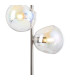 Maspeth Table Lamp Double Cut Glass 3 x E14 Satin Nickel/Iridescent-6