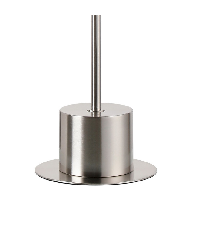 Maspeth Table Lamp Double Cut Glass 3 x E14 Satin Nickel/Iridescent-7