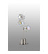 Maspeth Table Lamp Double Cut Glass 3 x E14 Satin Nickel/Iridescent-8