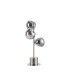Maspeth Table Lamp Double Cut Glass 3 x E14 Satin Nickel/Smoke-4