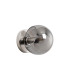 Maspeth Wall/Ceiling Light Double Cut Glass 1 x E14 Satin Nickel/Smoke-4