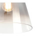 Greenport Ceiling Light 16cm x 14cm Shade 1 Light E27 Sand Black/Smoke Faded Glass Shade-6