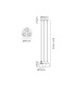 Greenport 41cm Round Pendant 16cm x 14cm Shade 3 Light E27 Sand Black/Black/Gold Metal Shade-2