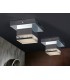 Integrated LED Flush Ceiling Light Chrome - 1