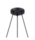 Greenport 48cm Ring Pendant 16cm x 14cm Shade 3 Light E27 Sand Black/Brass/Gold Metal Shade-5