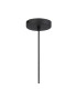 Greenport Single Pendant 23cm x 18cm Shade 1 Light E27 Sand Black/Brass/Gold Metal Shade-6