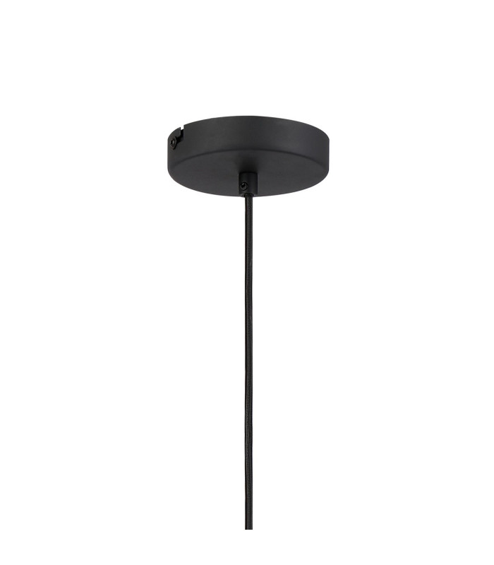 Greenport Single Pendant 23cm x 18cm Shade 1 Light E27 Sand Black/Brass/Gold Metal Shade-6