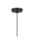 Greenport Single Pendant 23cm x 18cm Shade 1 Light E27 Sand Black/Light Grey/Silver Metal Shade-6