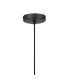Greenport Single Pendant 23cm x 18cm Shade 1 Light E27 Sand Black/Smoke Faded Glass Shade-6