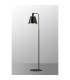 Greenport Floor Lamp 23cm x 18cm Shade 1 Light E27 Sand Black/Black/Gold Metal Shade-3
