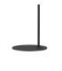 Greenport Floor Lamp 23cm x 18cm Shade 1 Light E27 Sand Black/Black/Gold Metal Shade-9
