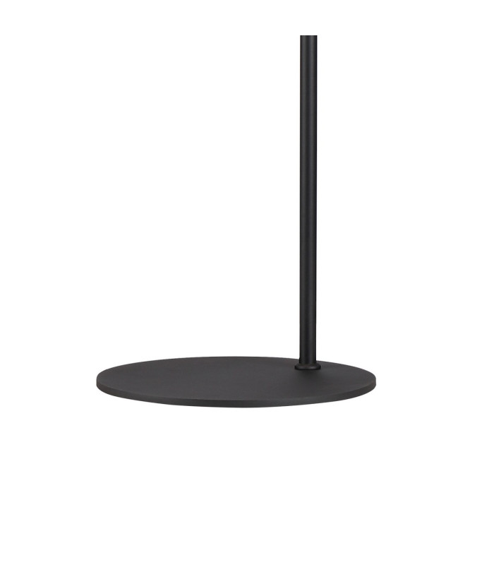 Greenport Floor Lamp 23cm x 18cm Shade 1 Light E27 Sand Black/Black/Gold Metal Shade-9