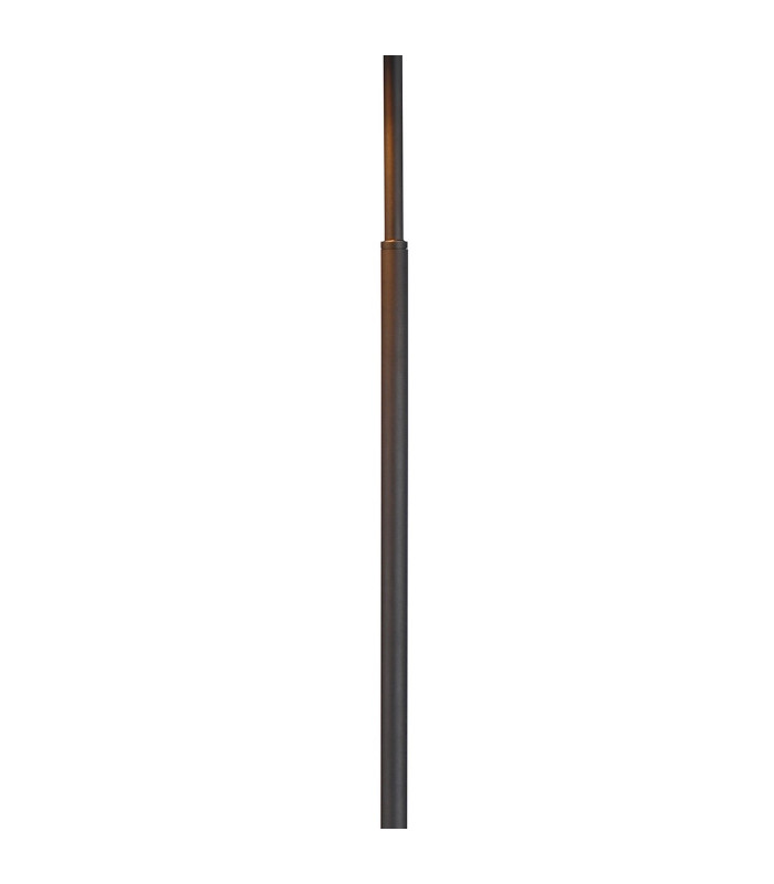 Greenport Floor Lamp 23cm x 18cm Shade 1 Light E27 Sand Black/Brown/Copper Metal Shade-5