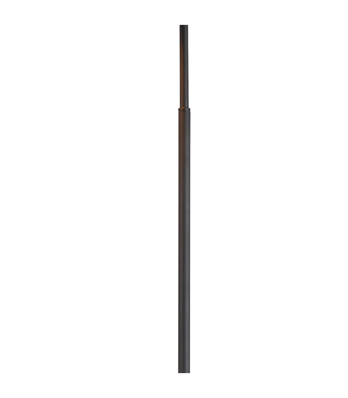 Greenport Floor Lamp 23cm x 18cm Shade 1 Light E27 Sand Black/Brass/Gold Metal Shade-6