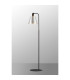 Greenport Floor Lamp 23cm x 18cm Shade 1 Light E27 Sand Black/Light Grey/Silver Metal Shade-3