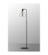 Greenport Floor Lamp 23cm x 18cm Shade 1 Light E27 Sand Black/Light Grey/Silver Metal Shade-9