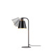 Greenport Table Lamp 16cm x 14cm Shade 1 Light E27 Sand Black/Black/Gold Metal Shade-4