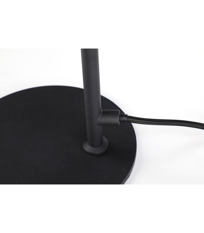 Greenport Table Lamp 16cm x 14cm Shade 1 Light E27 Sand Black/Black/Gold Metal Shade-6