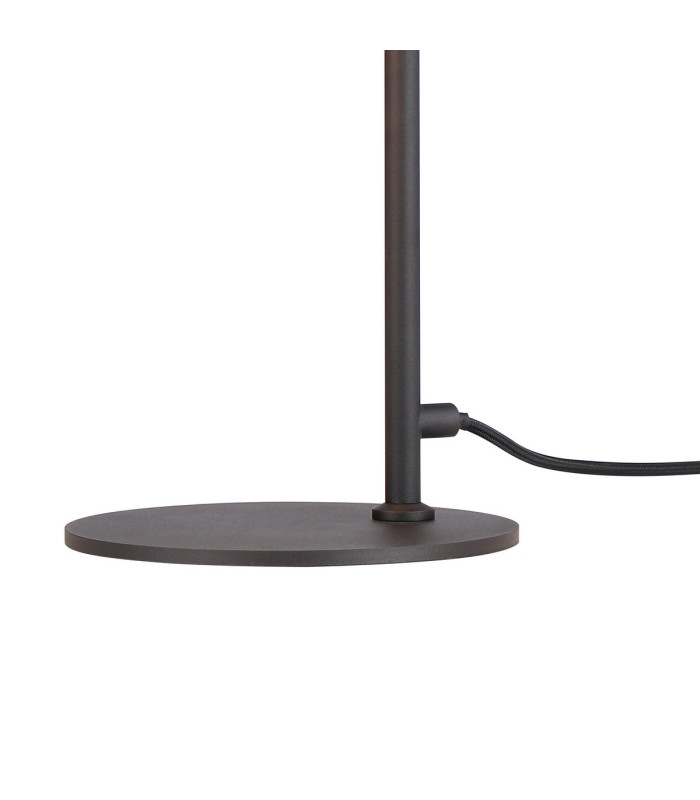 Greenport Table Lamp 16cm x 14cm Shade 1 Light E27 Sand Black/Black/Gold Metal Shade-9