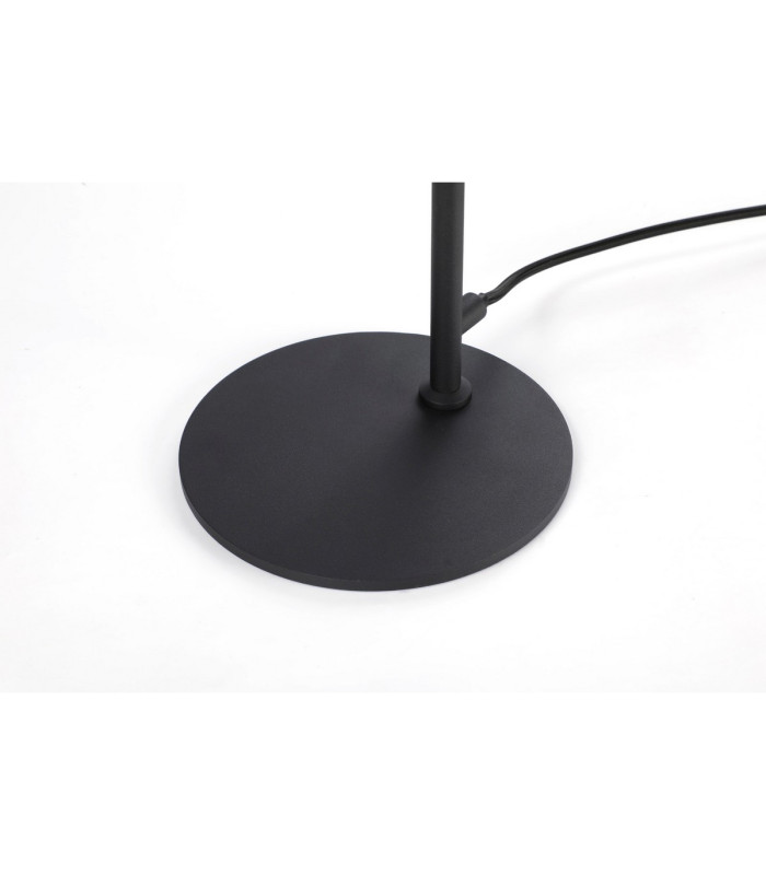 Greenport Table Lamp 16cm x 14cm Shade 1 Light E27 Sand Black/Black/Gold Metal Shade-11