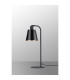 Greenport Table Lamp 16cm x 14cm Shade 1 Light E27 Sand Black/Black/Gold Metal Shade-13