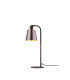 Greenport Table Lamp 16cm x 14cm Shade 1 Light E27 Sand Black/Brown/Copper Metal Shade-1