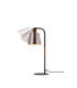 Greenport Table Lamp 16cm x 14cm Shade 1 Light E27 Sand Black/Brown/Copper Metal Shade-4