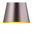 Greenport Table Lamp 16cm x 14cm Shade 1 Light E27 Sand Black/Brown/Copper Metal Shade-8