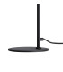 Greenport Table Lamp 16cm x 14cm Shade 1 Light E27 Sand Black/Frosted White Glass Shade-7