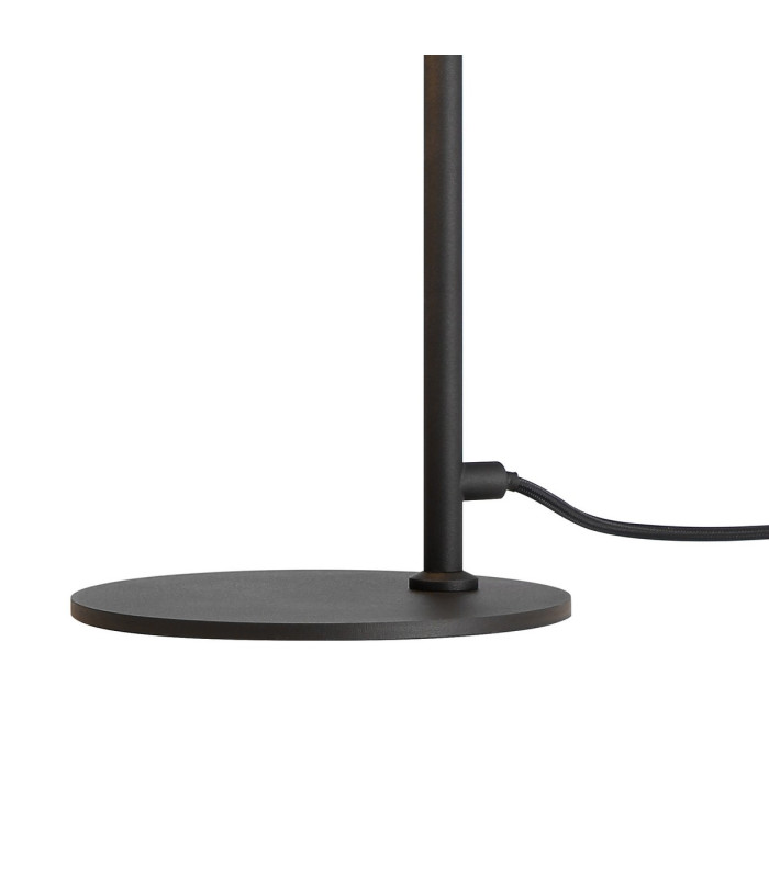 Greenport Table Lamp 16cm x 14cm Shade 1 Light E27 Sand Black/Light Grey/Silver Metal Shade-7