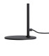 Greenport Table Lamp 16cm x 14cm Shade 1 Light E27 Sand Black/Smoke Faded Glass Shade-7